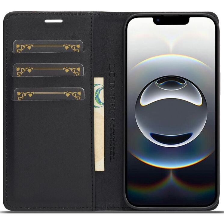 Защитный чехол LC.IMEEKE Carbon Fiber для Apple iPhone 16e - Vertical Stripe: фото 2 из 11