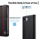 Защитный чехол LC.IMEEKE Carbon Fiber для Apple iPhone 16e - Vertical Stripe (378236A). Фото 6 из 11