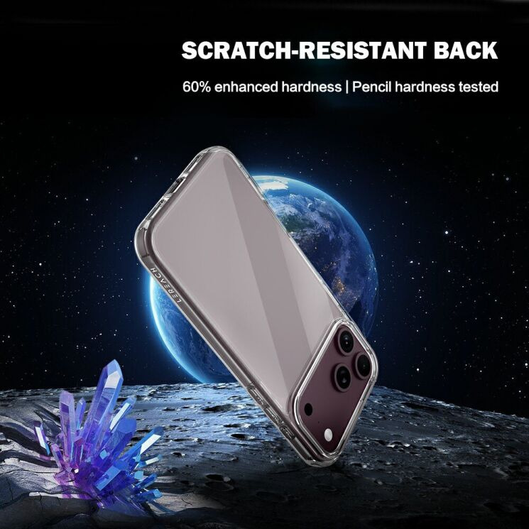 Захисний чохол LEREACH TOC Crystal Series для iPhone 18 Pro Max / 17 Pro Max - Transparent (423856T) Захисний чохол LEREACH TOC Crystal Series для iPhone 18 Pro Max / 17 Pro Max - Transparent: фото 9 з 13