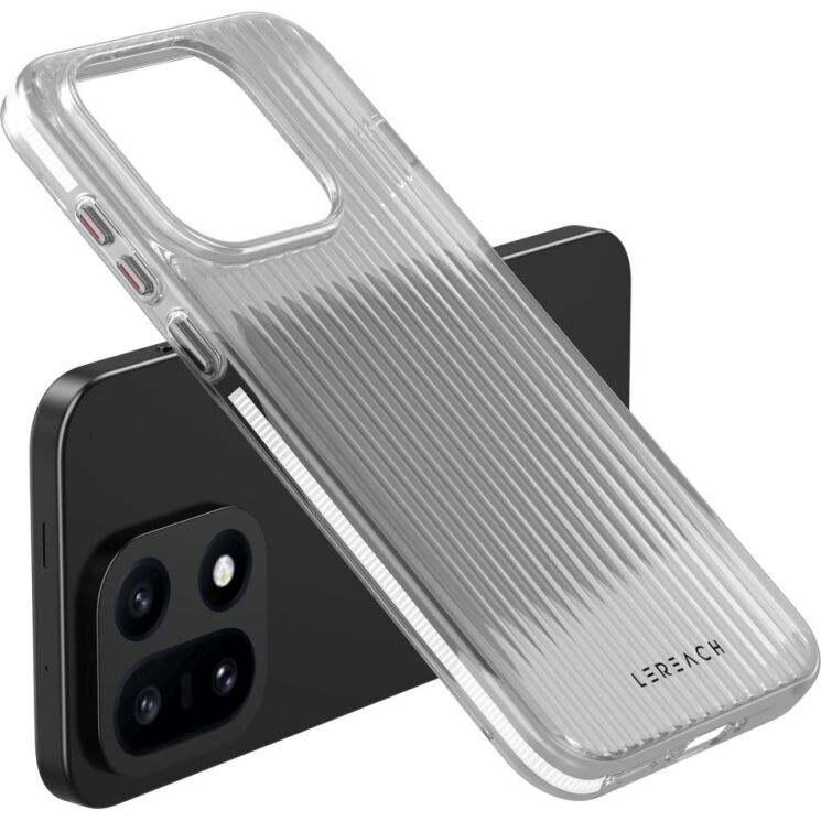 Защитный чехол LEREACH TOC Series для OnePlus 15 - White: фото 2 из 8