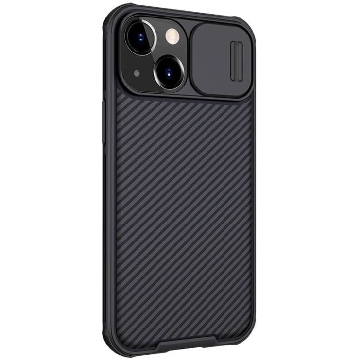 Защитный чехол NILLKIN CamShield Pro Magnetic для Apple iPhone 13 - Black: фото 2 из 21