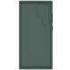 Захисний чохол NILLKIN CamShield Silky Silicone Case для Samsung Galaxy S23 Ultra (S918) - Green (317975G). Фото 3 з 14