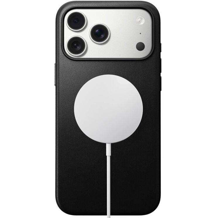 Защитный чехол Nomad Modern Leather Case для iPhone 17 Pro Max (NM014285858) - Black (411121B) Защитный чехол Nomad Modern Leather Case для iPhone 17 Pro Max (NM014285858) - Black: фото 4 из 15