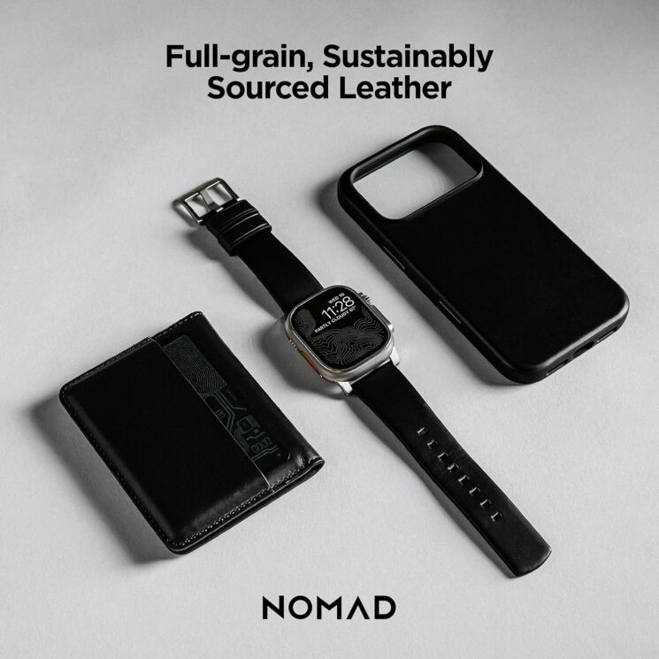 Защитный чехол Nomad Modern Leather Case для iPhone 17 Pro Max (NM014285858) - Black (411121B) Защитный чехол Nomad Modern Leather Case для iPhone 17 Pro Max (NM014285858) - Black: фото 15 из 15
