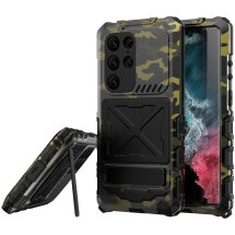 Защитный чехол R-JUST Military для Samsung Galaxy S23 Ultra - Camouflage: фото 1 из 7