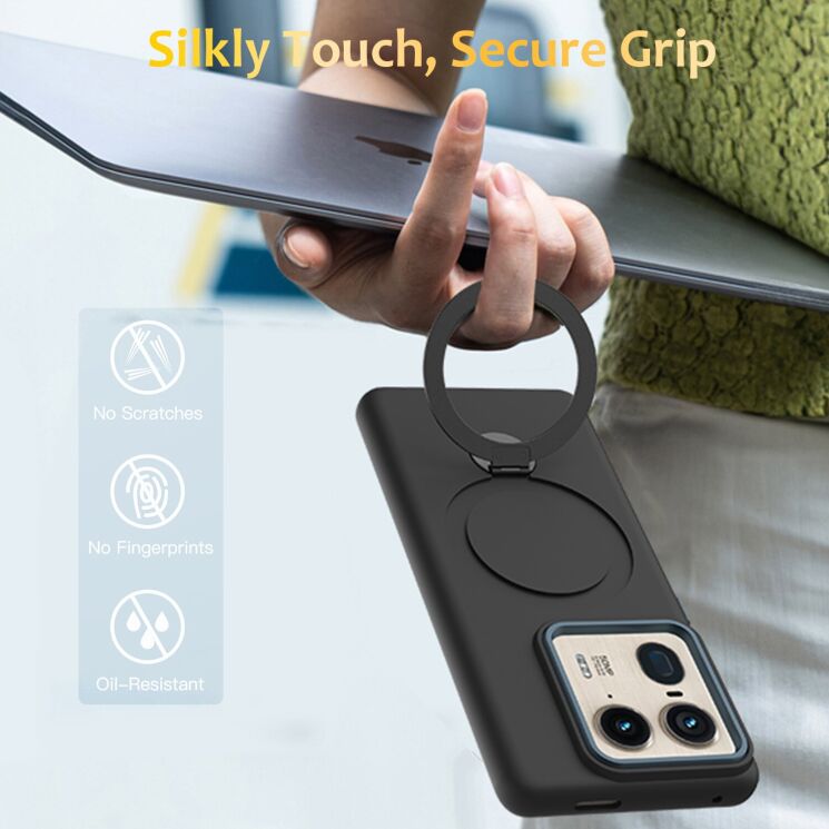 Захисний чохол Reframe Draco Casе для Motorola Edge 50 Ultra - Black: фото 3 з 8