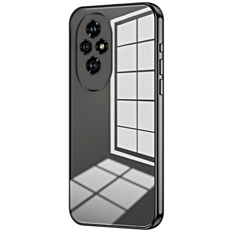 Захисний чохол Reframe Electroplating Frame для Honor 200 - Black: фото 1 з 10