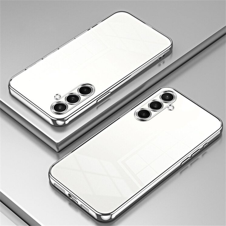 Защитный чехол Reframe Electroplating Frame для Samsung Galaxy A27 (A276) - Silver (408605S) Защитный чехол Reframe Electroplating Frame для Samsung Galaxy A27 (A276) - Silver: фото 2 из 7