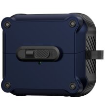 Захисний чохол Reframe Front Lock для Samsung Galaxy Buds 3 / Buds 3 Pro - Dark Blue: фото 1 з 9