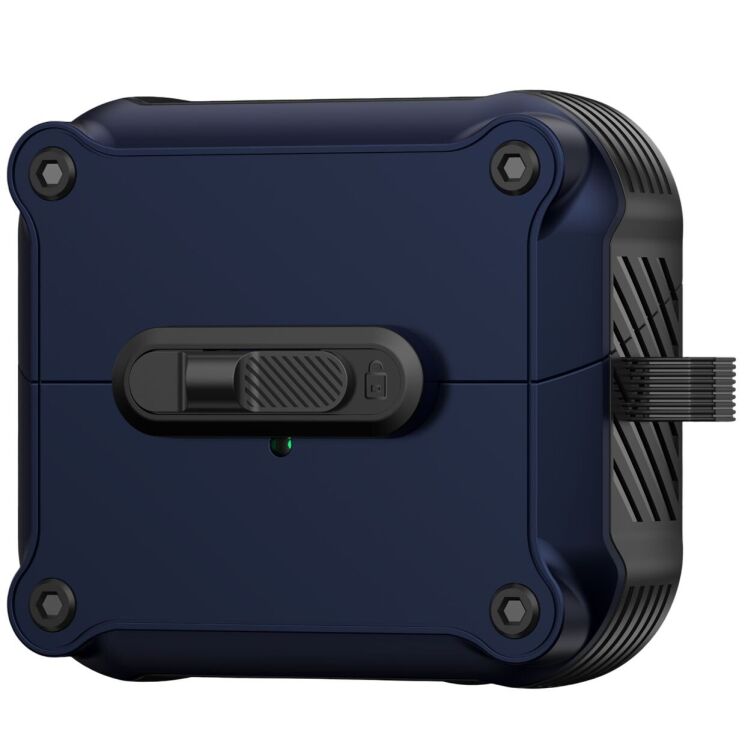 Захисний чохол Reframe Front Lock для Samsung Galaxy Buds 3 / Buds 3 Pro - Dark Blue: фото 1 з 9