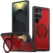 Защитный чехол Reframe Grip MagSafe для Samsung Galaxy S24 Ultra (S928) - Red (375832R)