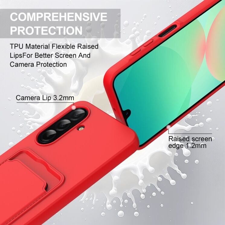 Защитный чехол Reframe Silicone Holder для Samsung Galaxy A36 (A366) / A56 (A566) - Yellow: фото 7 из 7