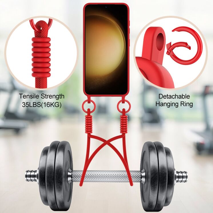 Захисний чохол Reframe Silicone Holder для Samsung Galaxy S23 (S911) - Black: фото 5 з 8