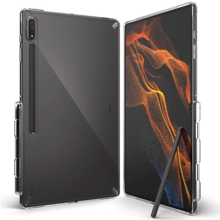 Защитный чехол Ringke Fusion для Samsung Galaxy Tab S8 Ultra (T900/T906) RGK1580CL - Clear: фото 1 из 5