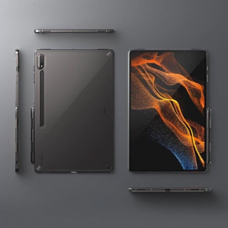 Защитный чехол Ringke Fusion для Samsung Galaxy Tab S8 Ultra (T900/T906) RGK1580CL - Clear: фото 2 из 5