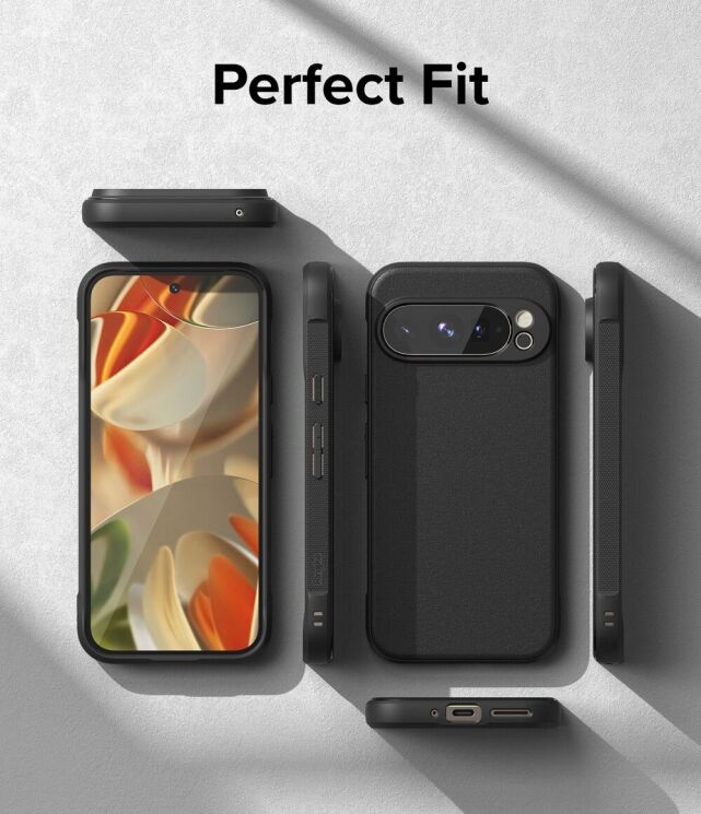 Защитный чехол Ringke Onyx для Google Pixel 9 Pro XL (8809961788727) - Black: фото 12 из 16