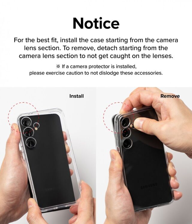 Защитный чехол Ringke Onyx для Google Pixel 9 Pro XL (8809961788727) - Black: фото 16 из 16