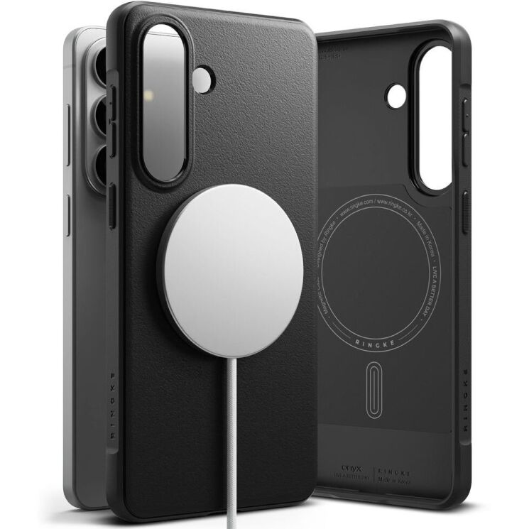 Защитный чехол Ringke Onyx Magnetic (FP) для Samsung Galaxy S26 Plus (S947) 8800328816329 - Black: фото 3 из 17