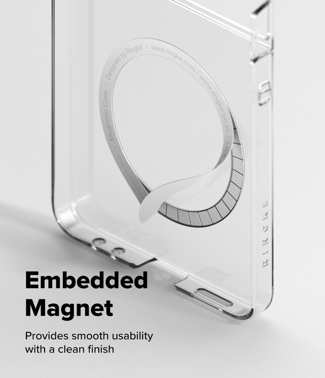 Защитный чехол Ringke Slim Magnetic для Samsung Galaxy Flip 7 (8800293855828) - Clear: фото 9 из 22
