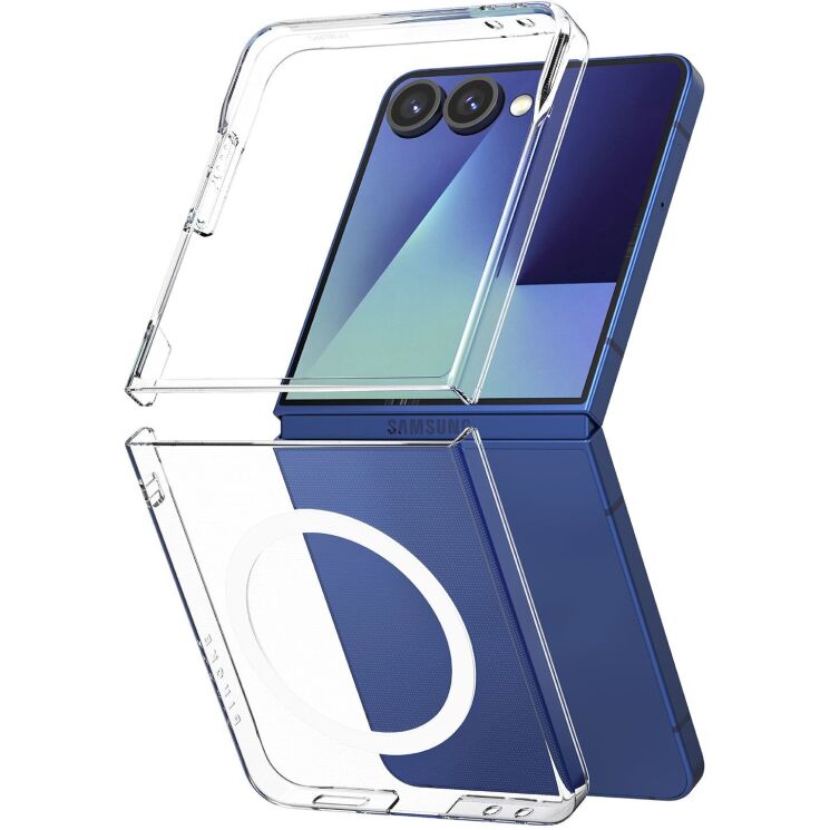 Защитный чехол Ringke Slim Magnetic для Samsung Galaxy Flip 7 (8800293855828) - Clear: фото 1 из 22