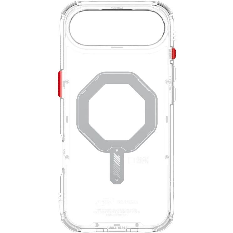 Защитный чехол SKINARMA SAIDO Mag-Charge для Apple iPhone Air - Clear: фото 4 из 5