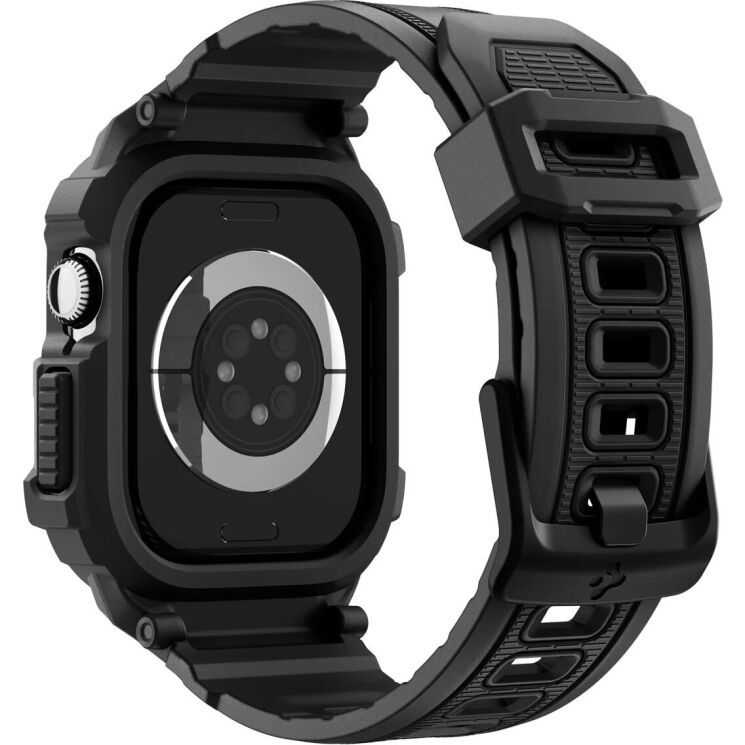Захисний чохол Spigen Rugged Armor Pro 2 для Apple Watch 10 / 11 46 mm (ACS10503) - Matte Black: фото 4 з 16