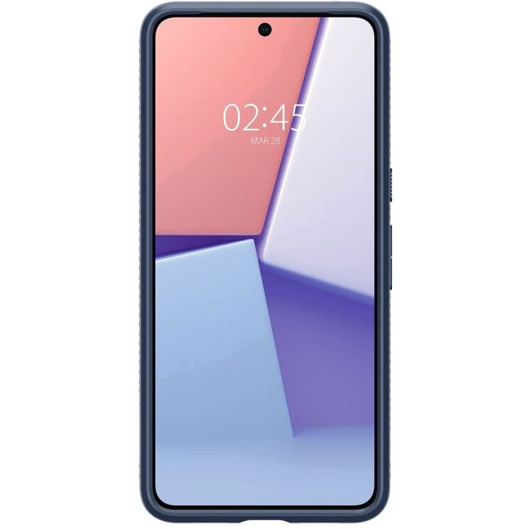 Защитный чехол Spigen (SGP) Liquid Air для Google Pixel 8 Pro - Navy Blue: фото 7 из 19