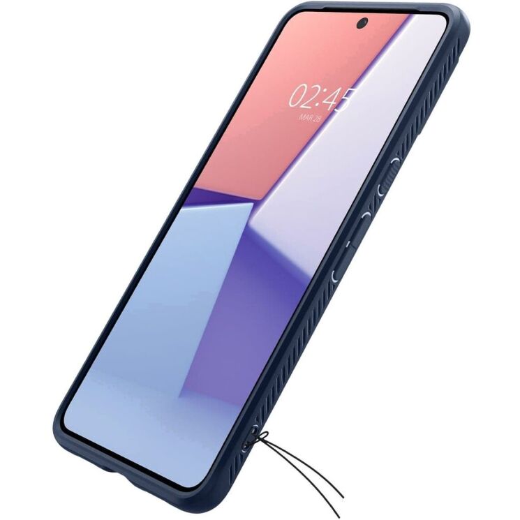 Защитный чехол Spigen (SGP) Liquid Air для Google Pixel 8 Pro - Navy Blue: фото 8 из 19