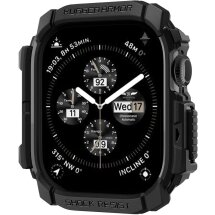 Защитный чехол Spigen (SGP) Rugged Armor (FW) для Apple Watch 10 46 mm (ACS08597) - Matte Black: фото 1 из 15