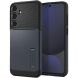 Захисний чохол Spigen (SGP) Slim Armor для Samsung Galaxy S24 FE (S721) ACS08563 - Metal Slate (375113M). Фото 1 з 8