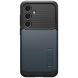 Захисний чохол Spigen (SGP) Slim Armor для Samsung Galaxy S24 FE (S721) ACS08563 - Metal Slate (375113M). Фото 2 з 8