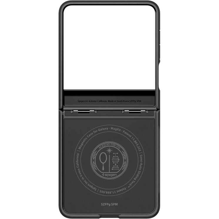 Защитный чехол Spigen (SGP) Slim Armor Pro (MagFit) для Samsung Galaxy Flip 7 (ACS09558) - Black: фото 12 из 16
