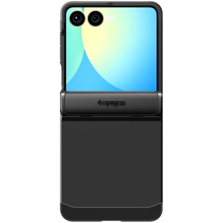 Защитный чехол Spigen (SGP) Slim Armor Pro (MagFit) для Samsung Galaxy Flip 7 (ACS09558) - Black: фото 2 из 16