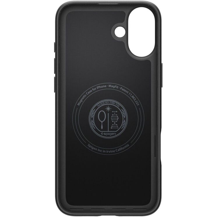 Защитный чехол Spigen (SGP) Thin Fit (MagFit) для Apple iPhone 16 Plus - Black: фото 5 из 16