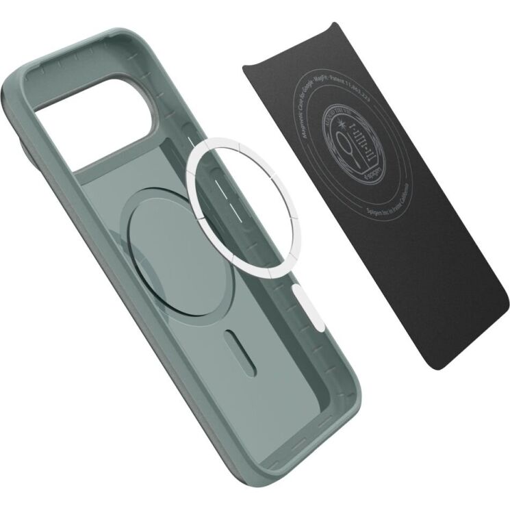 Защитный чехол Spigen Thin Fit (MagFit) для Google Pixel 10 / 10 Pro (ACS09701) - Sage Green: фото 8 из 19