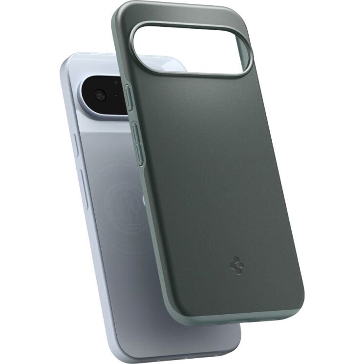 Защитный чехол Spigen Thin Fit (MagFit) для Google Pixel 10 / 10 Pro (ACS09701) - Sage Green: фото 6 из 19