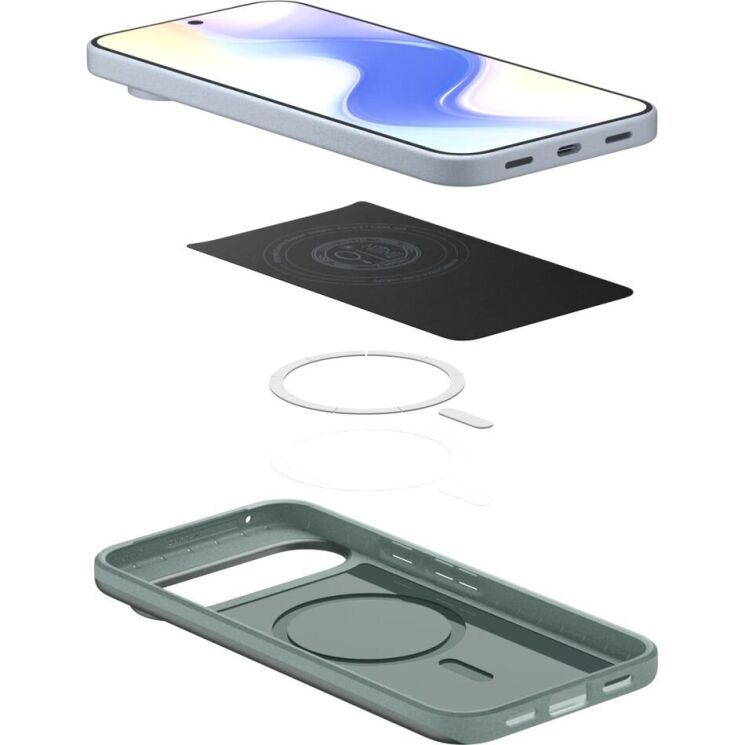 Защитный чехол Spigen Thin Fit (MagFit) для Google Pixel 10 / 10 Pro (ACS09701) - Sage Green: фото 10 из 19