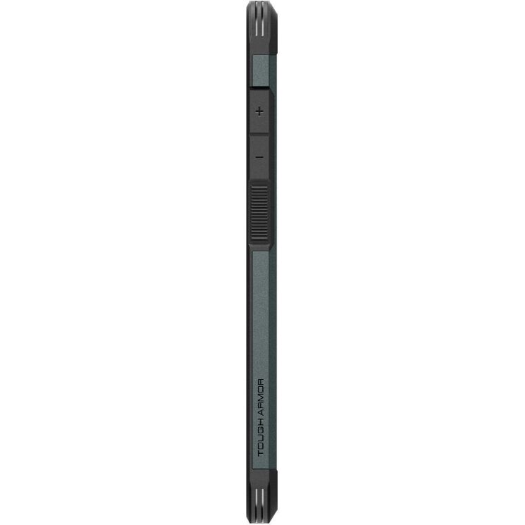 Защитный чехол Spigen (SGP) Tough Armor для Samsung Galaxy S24 FE (S721) - Green: фото 10 из 17