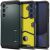 Защитный чехол Spigen (SGP) Tough Armor для Samsung Galaxy S24 FE (S721) - Green: фото 1 из 17