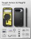 Захисний чохол Spigen (SGP) Tough Armor (MagFit) для Google Pixel 10 Pro XL (ACS09730) - Abyss Green (384750G). Фото 12 з 17