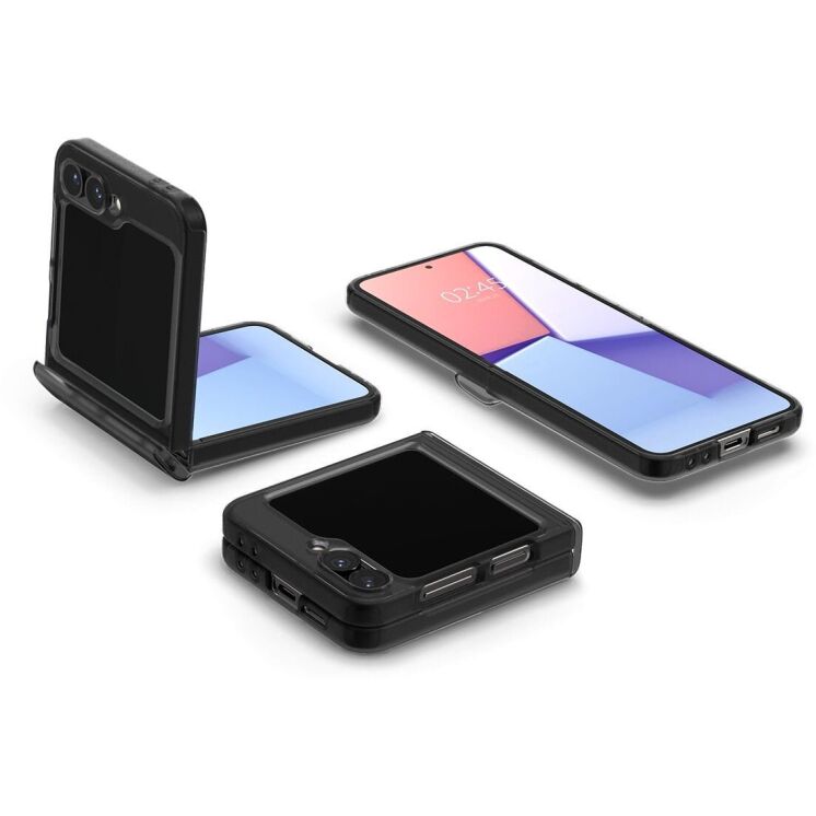 Защитный чехол Spigen (SGP) Ultra Hybrid Pro (FF) для Samsung Galaxy Flip 6 - Frost Gray: фото 10 из 18