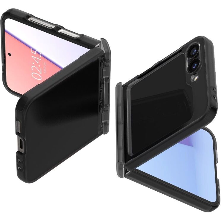 Защитный чехол Spigen (SGP) Ultra Hybrid Pro (FF) для Samsung Galaxy Flip 6 - Frost Gray: фото 1 из 18