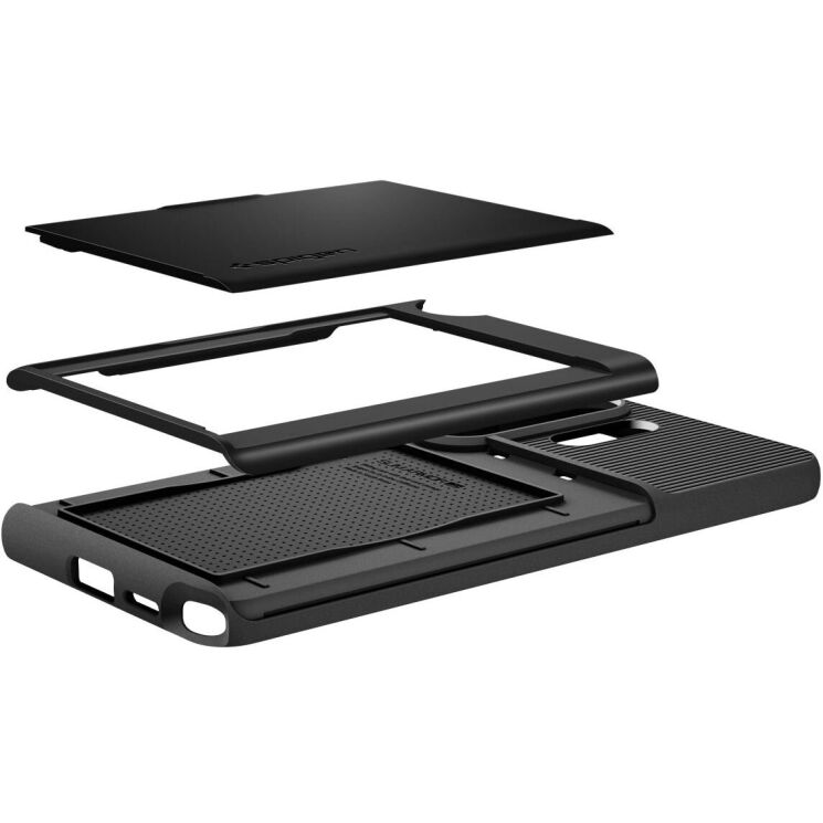 Захисний чохол Spigen Slim Armor CS для Samsung Galaxy S26 Ultra (S948) ACS11036 - Black: фото 6 з 12