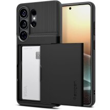 Захисний чохол Spigen Slim Armor CS для Samsung Galaxy S26 Ultra (S948) ACS11036 - Black: фото 1 з 12