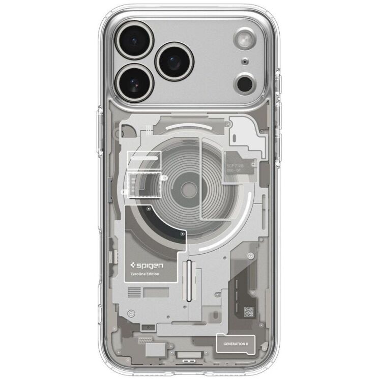 Защитный чехол Spigen Ultra Hybrid Zero One (MagFit) для iPhone 18 Pro (ACS12164) - Natural: фото 3 из 12