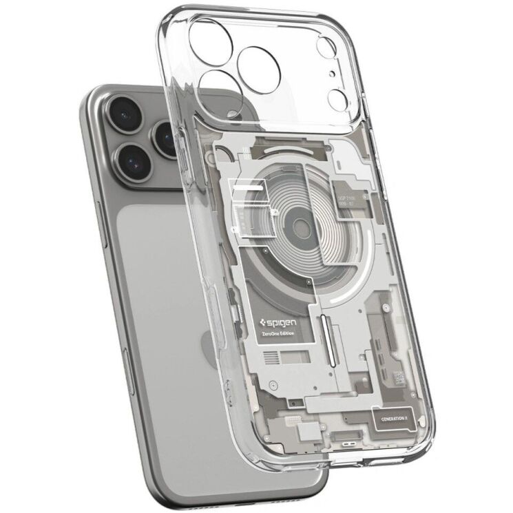 Защитный чехол Spigen Ultra Hybrid Zero One (MagFit) для iPhone 18 Pro (ACS12164) - Natural: фото 4 из 12