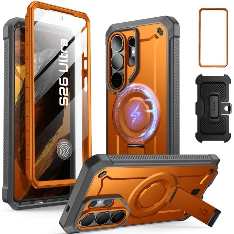 Защитный чехол Supcase Unicorn Beetle Pro MagSafe для Samsung Galaxy S26 Ultra (S948) 843439160781 - Coral: фото 1 из 10