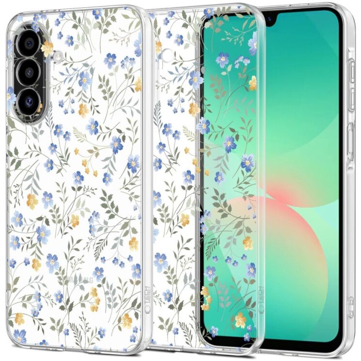 Защитный чехол Tech-Protect FlexAir для Samsung Galaxy A26 (A266) - Spring Flowers: фото 1 из 2