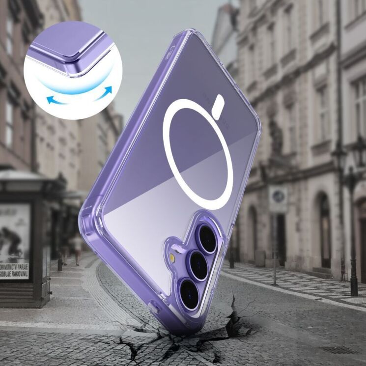 Защитный чехол Tech-Protect FlexAir Hybrid MagSafe для Xiaomi 15T Pro - Clear: фото 5 из 5