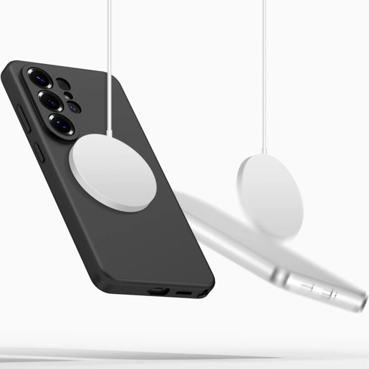 Защитный чехол Tech-Protect Silicone MagSafe для Samsung Galaxy S26 Ultra (S948) - Black: фото 4 из 10